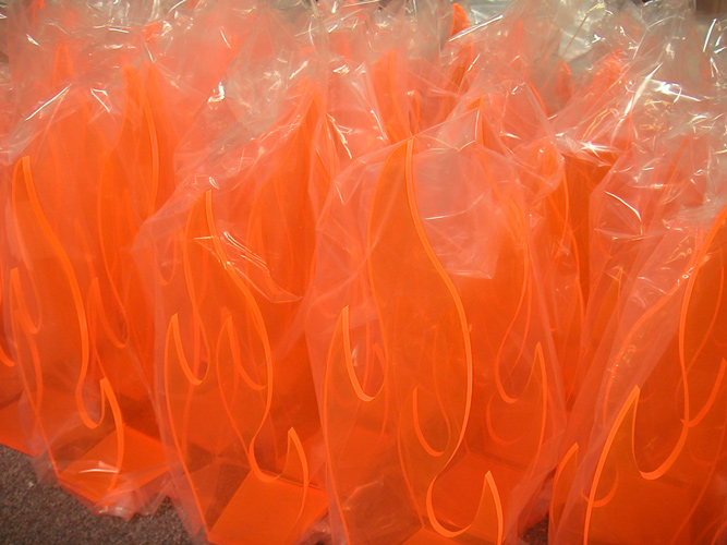 Flames Wrapped Up