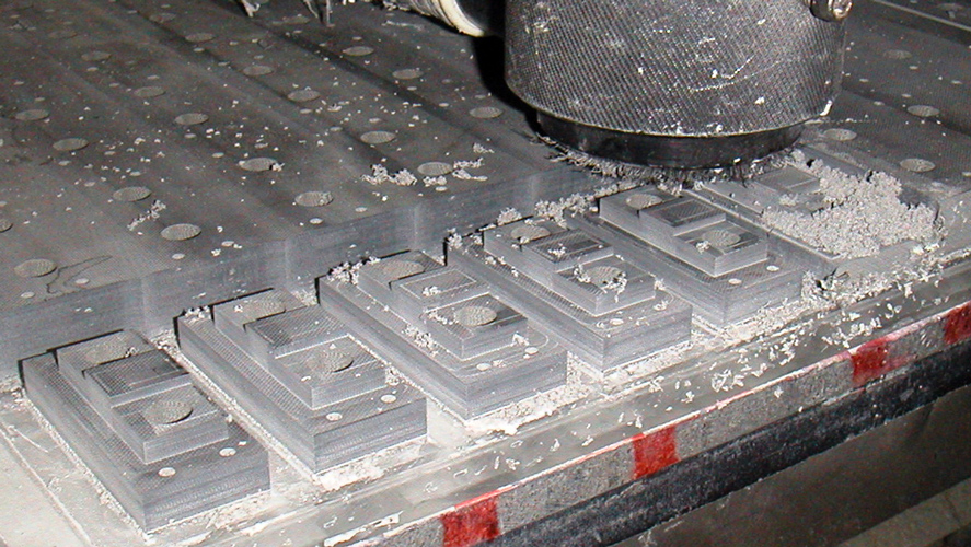 Black G10 Fiberglass CNC