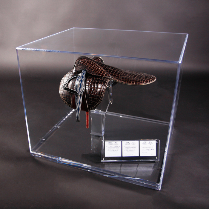 Plastic Display Box for Saddle