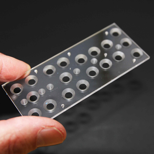 Small Machined Acrylic Part