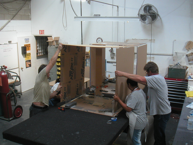 Large Fabricated Box