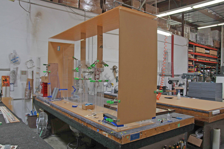 Large Plexiglass Box Construction