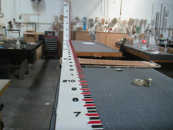 Ruler for Large Plastic Tank
