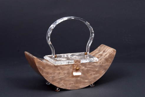 Patricia of Miami Taupe Smile Bag (Photo Courtesy of Lucite Inc.)