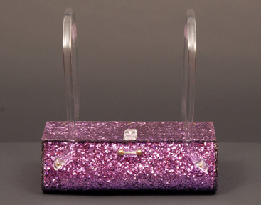 Purple Glitter Purse (Photo Courtesy of Lucite Inc.)