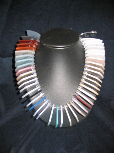 Colored Lucite Chain