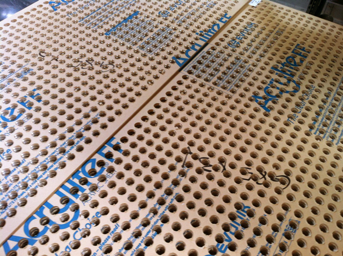 Perforated Acrylic Sheet