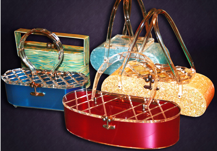 Lucite Pastel Purses