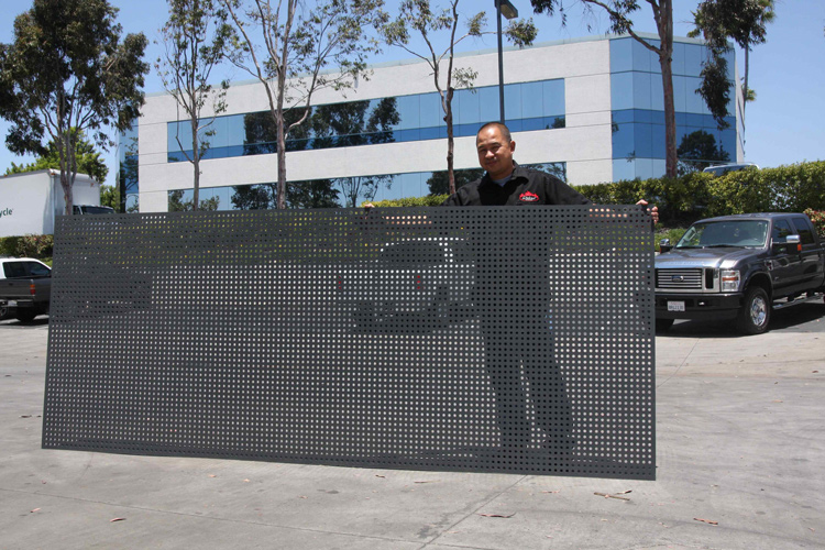 Rooftop Screen 5760 Holes