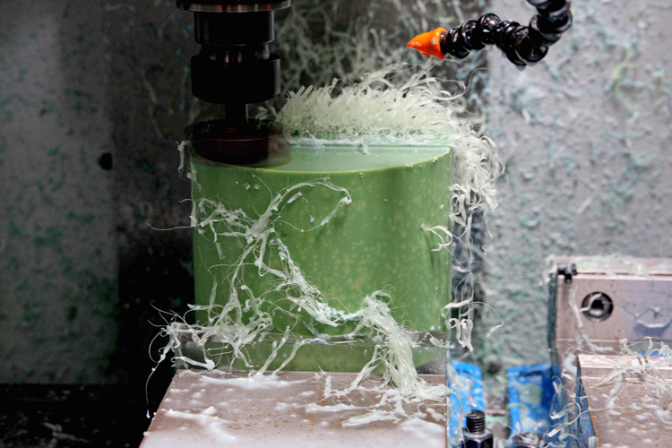 Machining PTFE