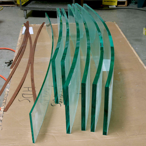 Formed 3030 Green Plexiglass Sheet