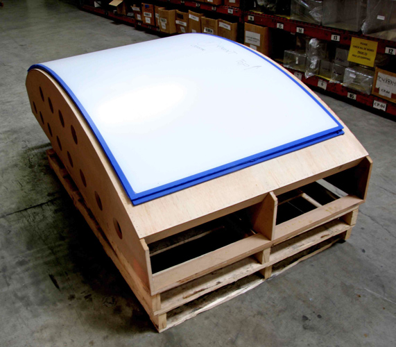 Drape Forming Large Plastic Sheet