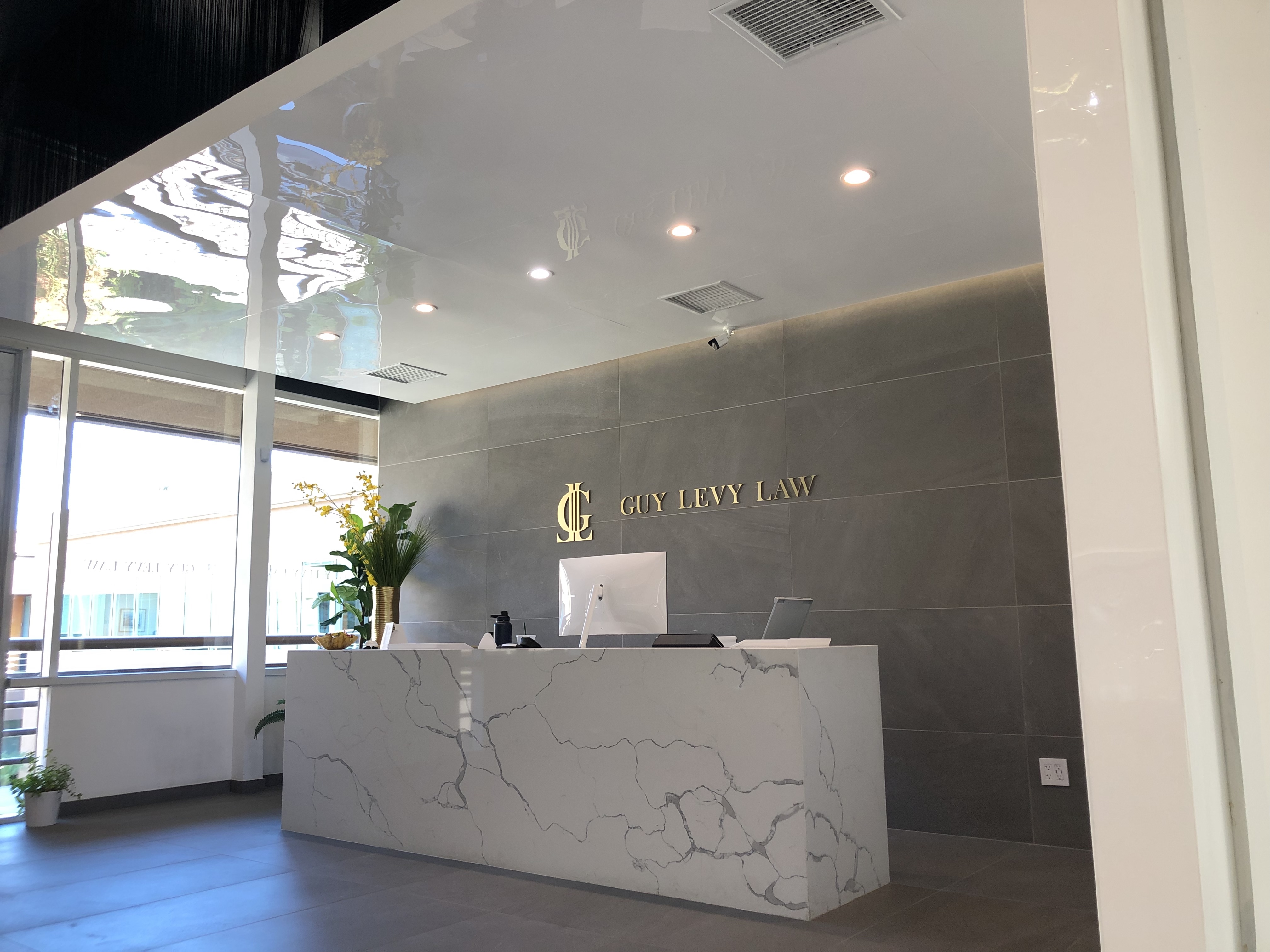 Acrylic Sheeting Installation in Law Offices by WestOne Construction
