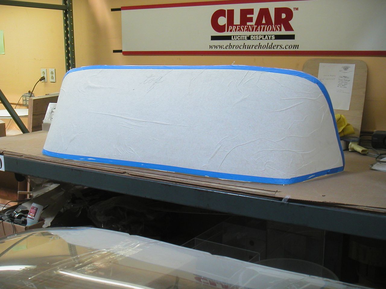 Glastron Boat Window