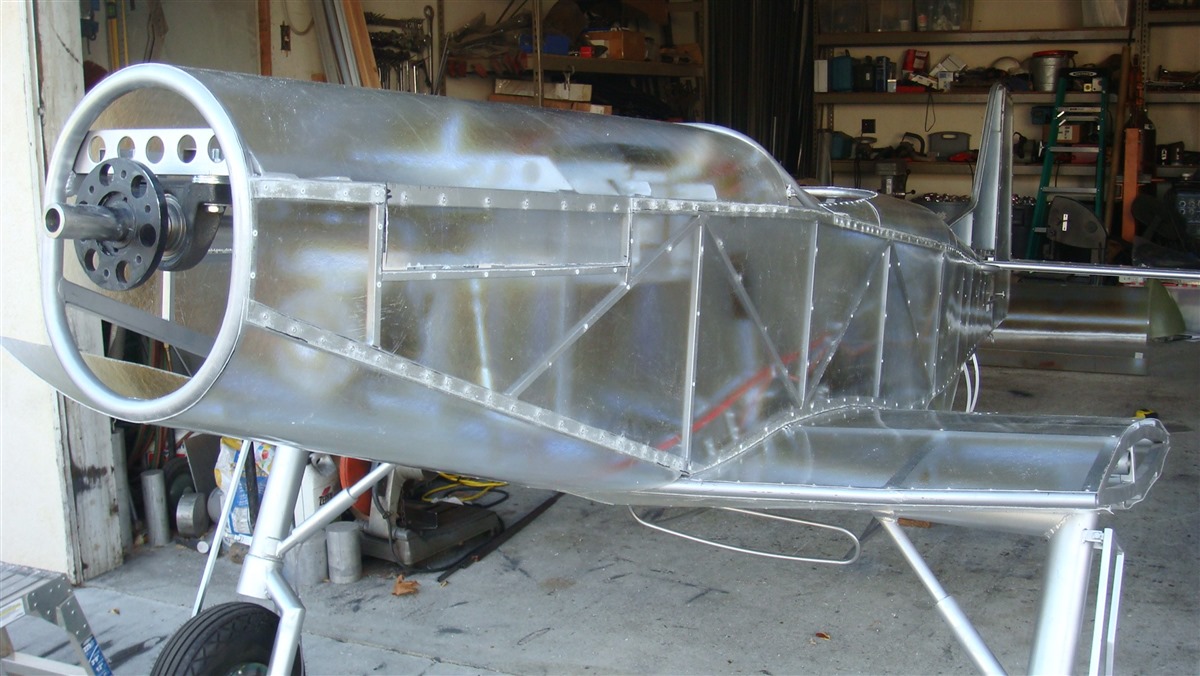 North American P-51 Mustang Restoration with 5 oz Clear FRP Roll Stock