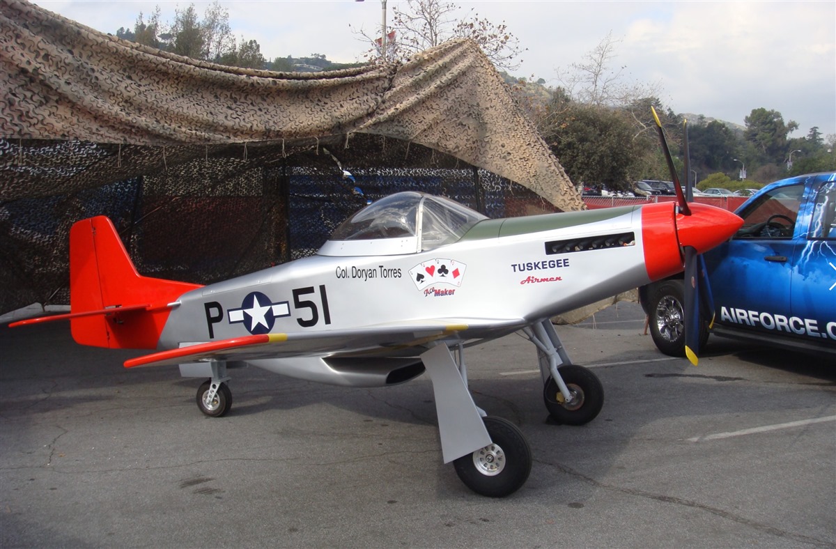 North American P-51 Mustang Restoration with 5 oz Clear FRP Roll Stock
