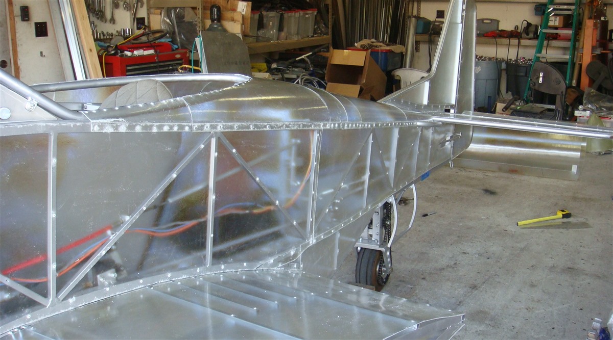 North American P-51 Mustang Restoration with 5 oz Clear FRP Roll Stock