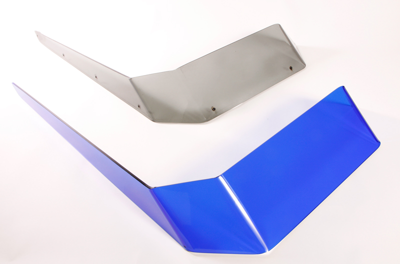 Boat Window Fabrication Before and After