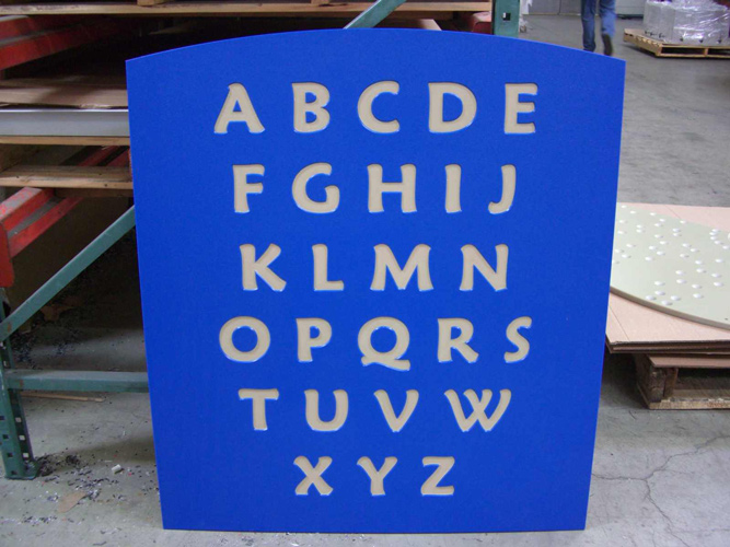 Engraved HDPE Signs