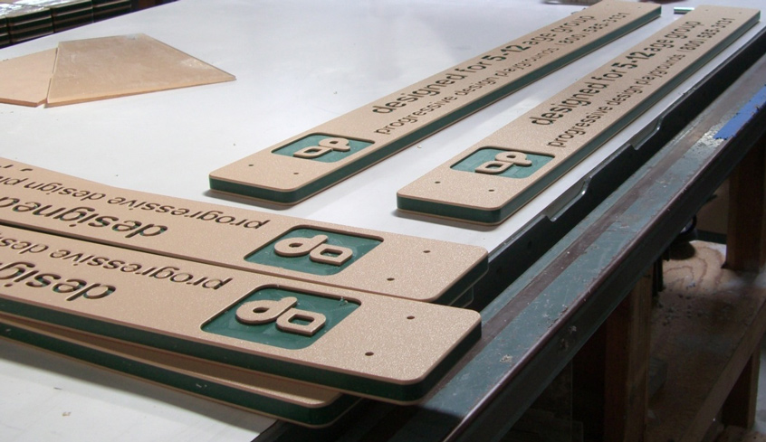 Engraving HDPE