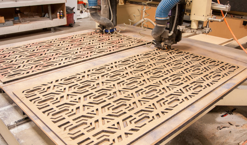 CNC Plastic Screen Door