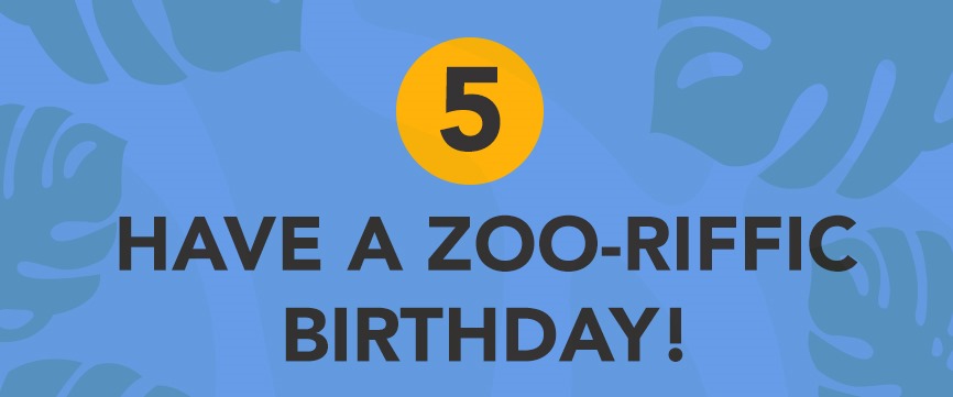 Birthday Parties | Zoo New England