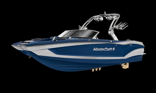 Our largest Boat for Rent the MasterCraft X24 Surf at Powell